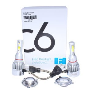 Kit Ampolletas Led H4 P43 6000k 12v 30w (2pcs)