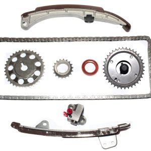 Kit Distribucion Toyota Yaris Sedan 1.5 Cadena 124 Eslabones C/piñon Vvti 8pcs